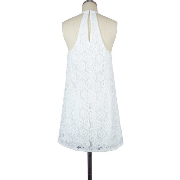 Lilly Pultizer Quinn Lace Halter Swing Dress White XS preppy boho coastal beach - Picture 4 of 11